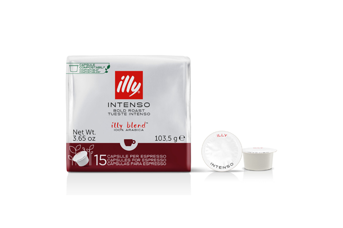 Illy kompostabilne kapsule